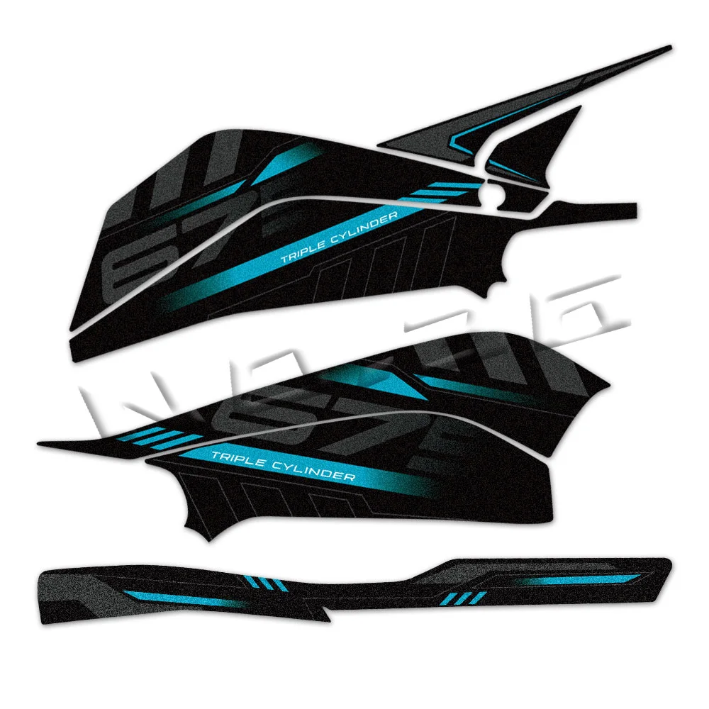 Motorrad-Schwingarm-Aufkleber, rotierende Achse, Schwingenschutz-Aufkleber, wasserdicht, für 675SR 675SS 675SR-R 675NK 2025 2026