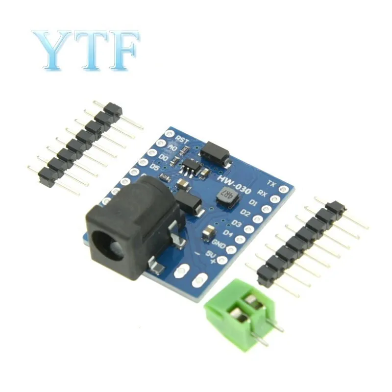 

1Pcs DC Power Shield V1.1.0 Used For The DC PSU Module Of The D1 Mini Development Board