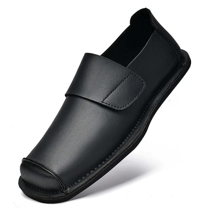 

Men Loafers Square Toe Business Casual Fashionable Comfortable Formal Men Shoes