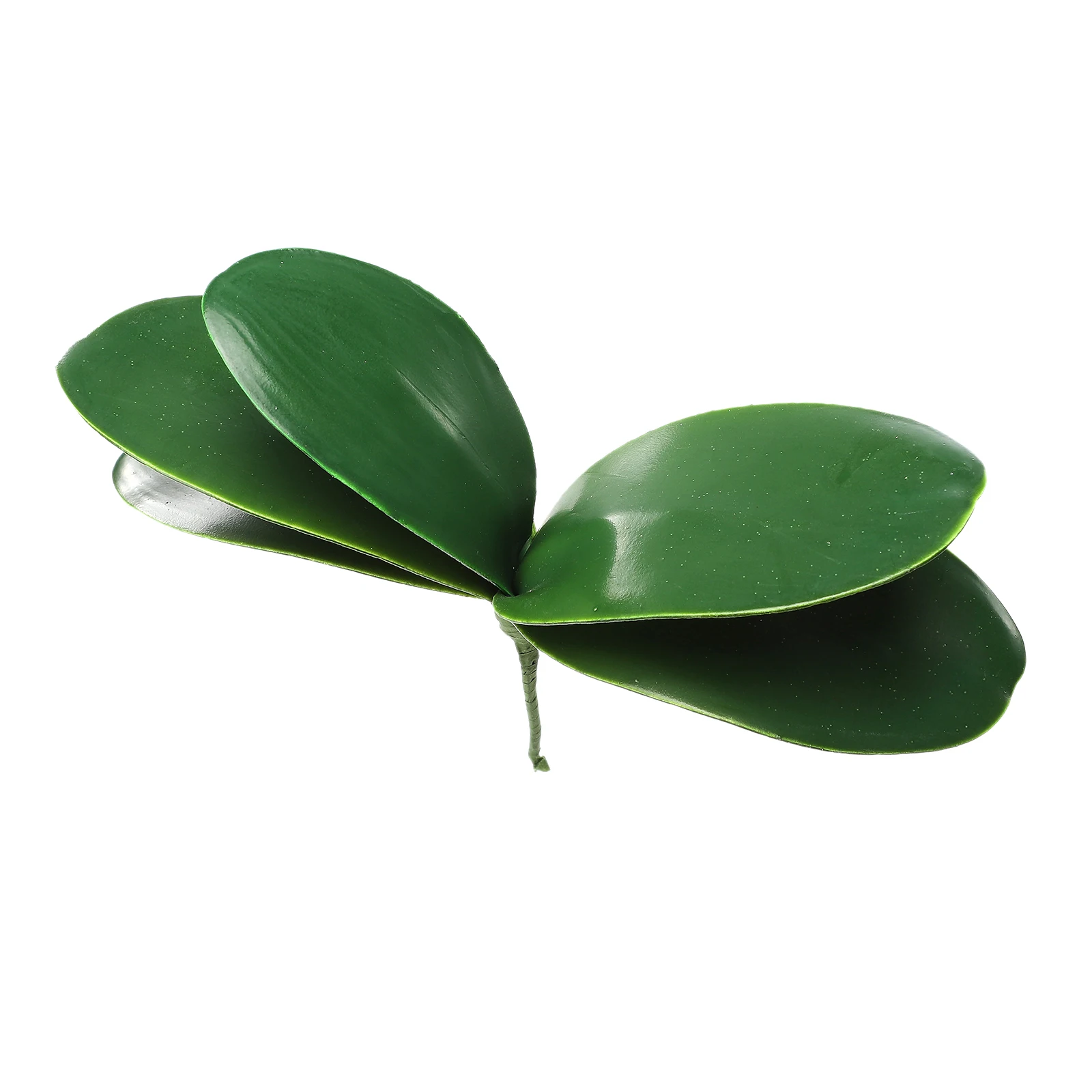 

Simulation Orchid Leaf PU Artificial Phalaenopsis Flowers Leaves Plant Ornaments Home Bedroom Floral Decoration