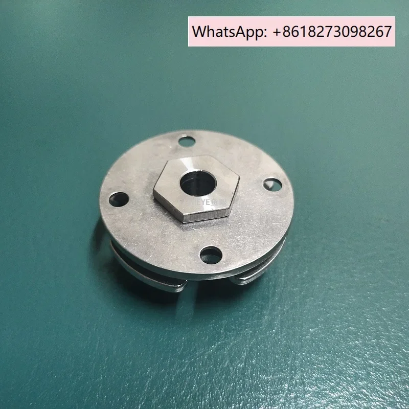 Pure handle stainless steel SUS304 hollow hole 8 salt spray test passed 96H, can stop at will, disc damping shaft is optional