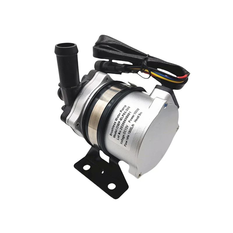 Bomba de refrigerante eléctrica de alta eficiencia serie OWP-BL93-300 Entrada de 12 V 24 VCC para glicol u otra circulación de refrigerante