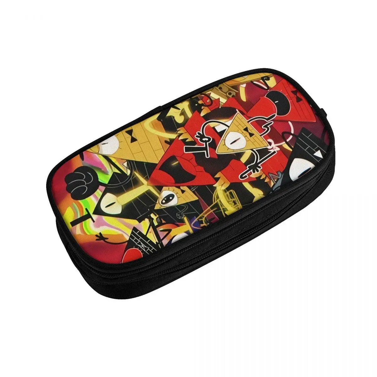 Custom Disney Anime Gravity Falls Pencil Cases for Boy Girl Big Capacity Pen Bag Box School Accessories