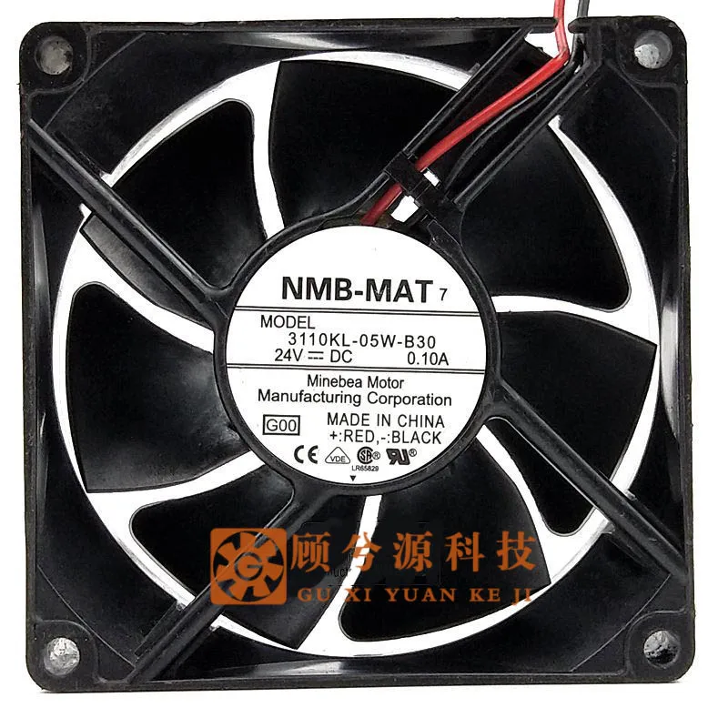 

New original 3110KL-05W-B30 B39 8025 24V 0.10A 8CM 2-wire 3-wire inverter cooling fan