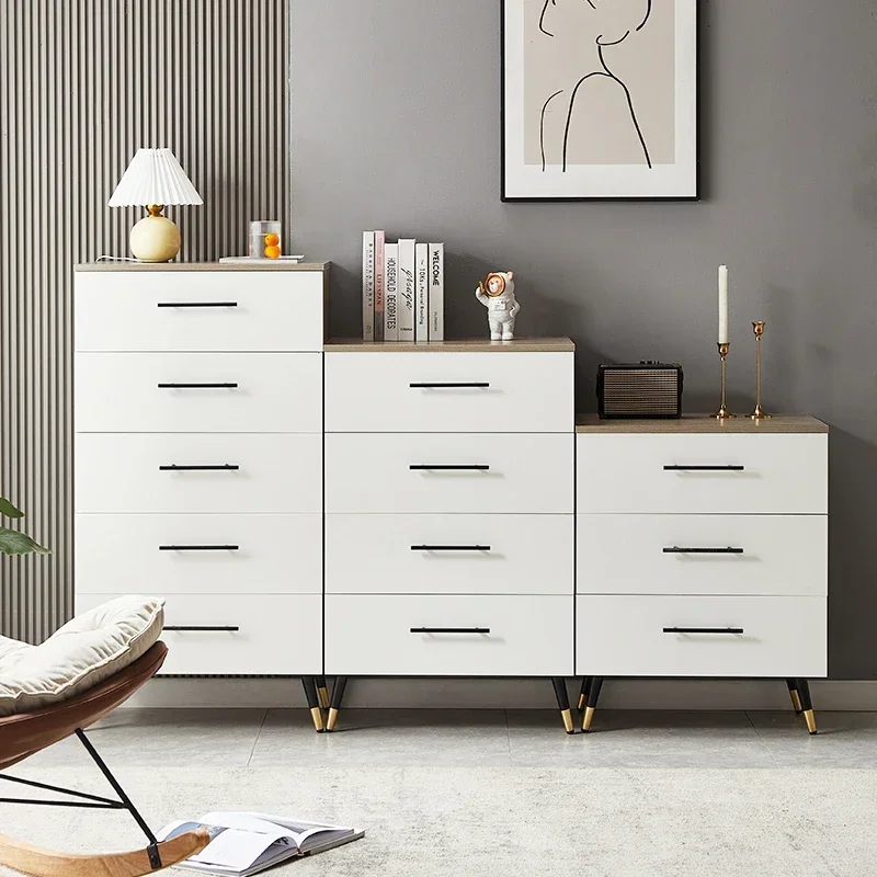 

for Modern Minimalist Home Furniture Luxury Bedroom Storage Cabinets Drawer Side Wall Lockers for Living Room