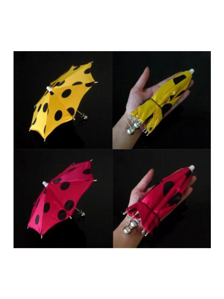 

1 Pcs Super Mini Magic Umbrella 21cm Length Magic Tricks (9 Color Can Choose) Mini Umbrella Use For Hand Stage Magic Prop Toys