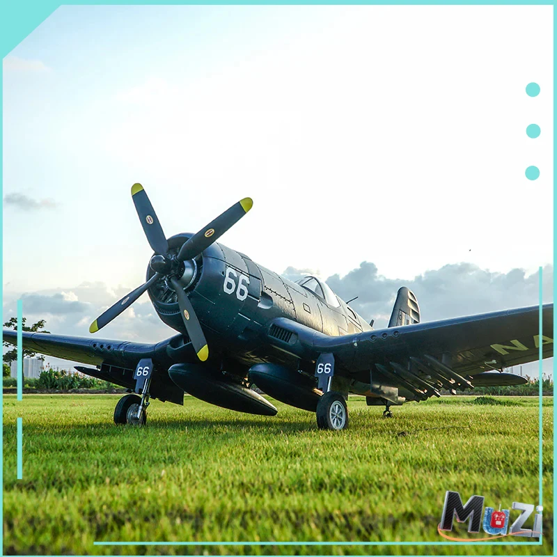 Fms 1700 mm Spannweite F4u V3 Pirat Wwii Classic Simulation Fighter Rc Flugzeug Großer zusammengebauter Starrflügelmodell-Bomber