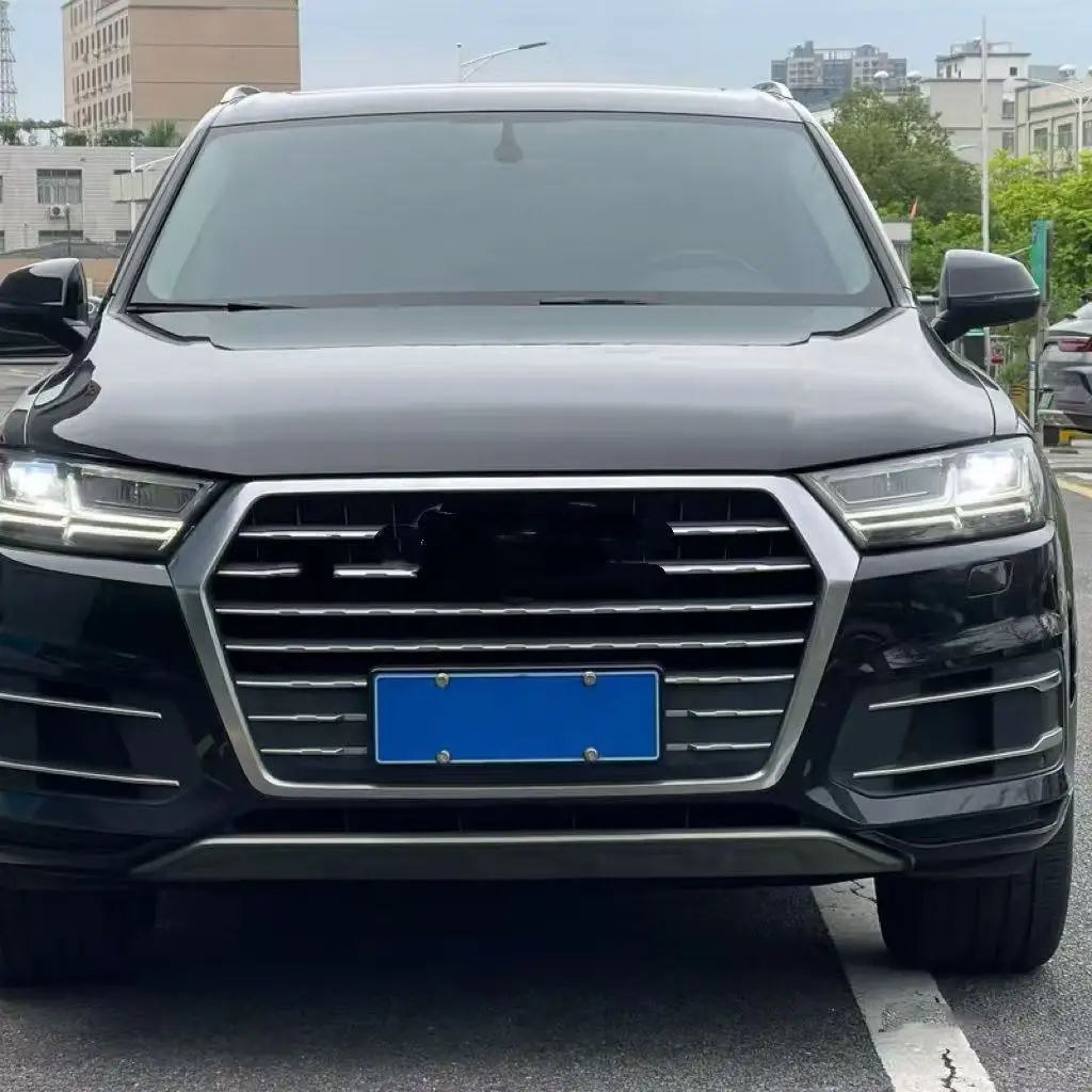 

for Audi Q7 2017-2019 Car Headlight DRL Light Bar Angel Eye Daytime Running Light LED Chip