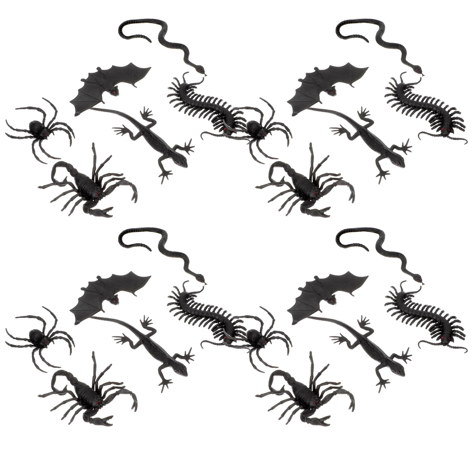 Halloween Centipede Simulated Scorpion Props Realistic Plastic Gecko Imitation Animal Toyd Childrens Toys