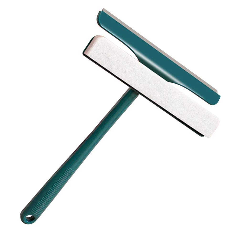 

Double-Sided Glass Home Window Shower Door Cleaner Tool Lightweight Small Durable Plastic Scraper For Bathroom Car Windshield