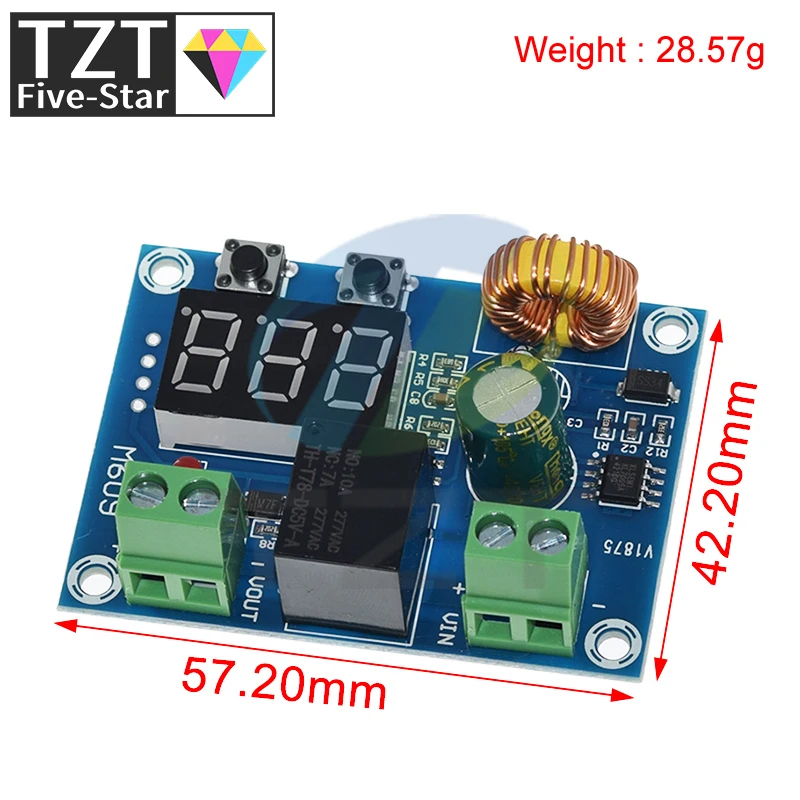 XH-M609 DC 12V-36V Charger Module Voltage OverDischarge Battery Protection Precise Undervoltage Protection Module Board