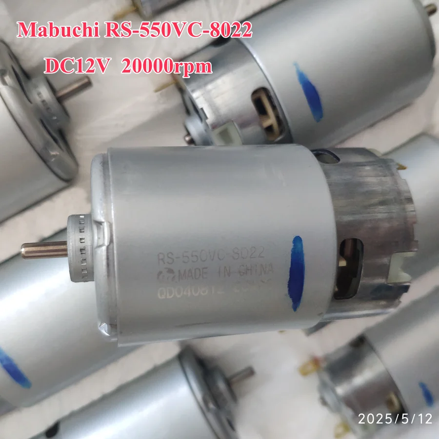 RS-550VC/VD-7527 DC Motor – 6-14,4V, 20000 U/min, Hochgeschwindigkeit Für Bohrschrauber & Gartenwerkzeug