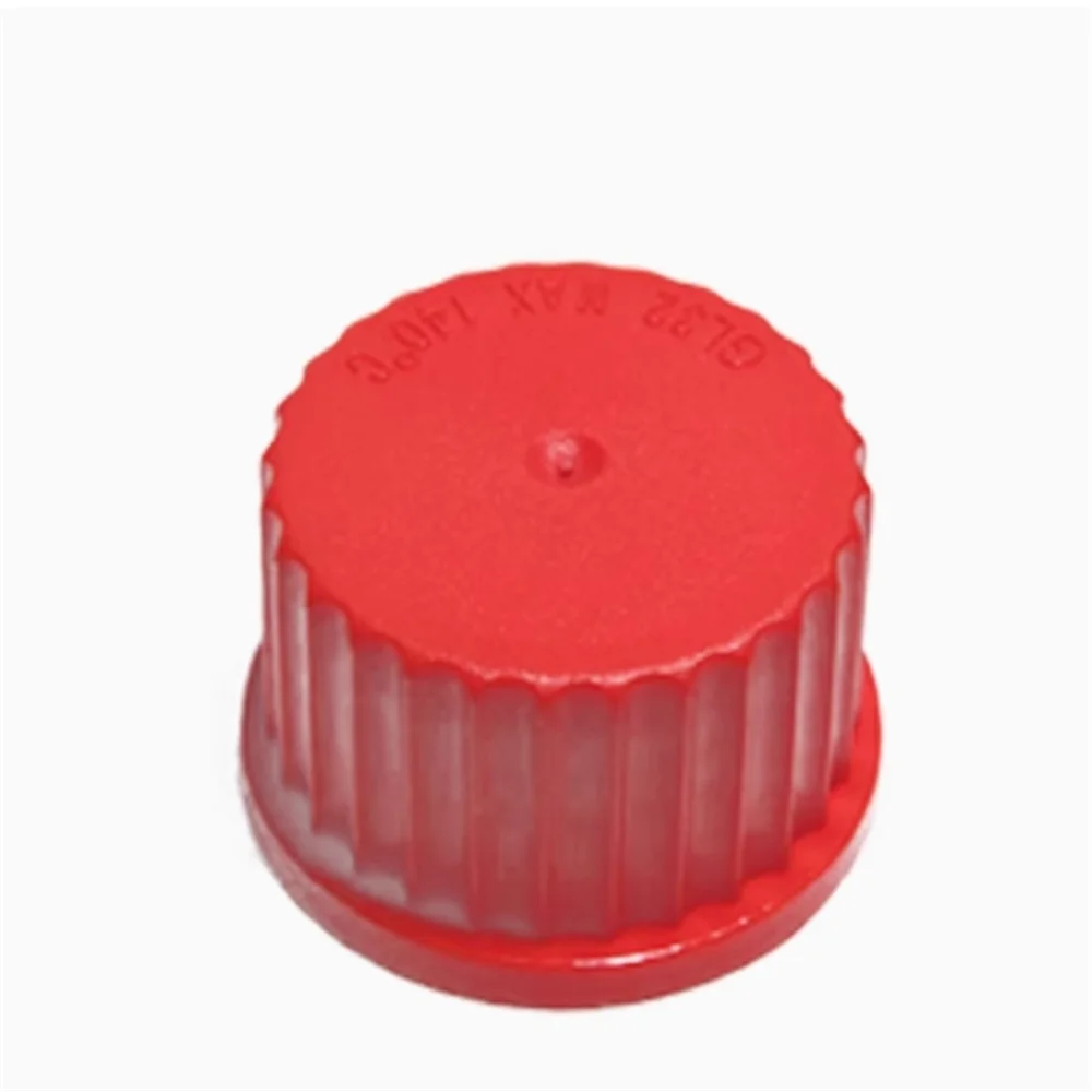 laboratory red cap 180° PBT GL14/18/25/32/45  GL14 GL18 GL25 GL32 GL45