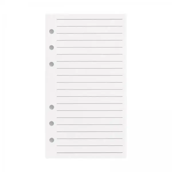 2-5pack A6 Refill Paper Thick Journal Inserts for Journals A6 Binder Meeting