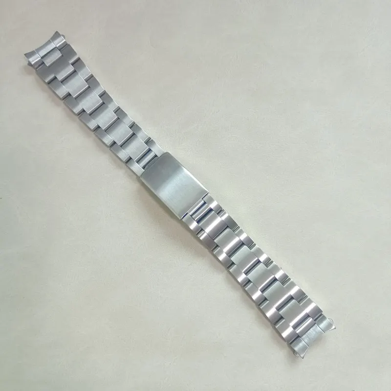 18mm 19mm 20mm Oyster Stainless Steel Watch Bracelet Bands Strap Curve End For Rolex DateJust Explorer Watch