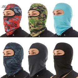 Men Balaclava Quick Dry Lycra Ski Neck Summer Sun Ultra UV Protection Motorcycle Mask Cycling Full Cover Face Mask Hat Bicycle