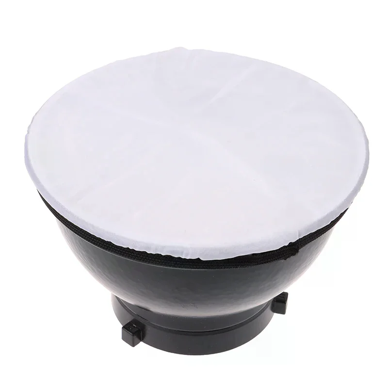 

Мягкая ткань рассеивателя для фотосъемки для стандартного студийного стробоскопического отражателя 18 см