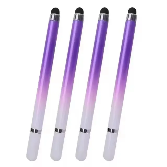 2-in-1 universele stylus pen voor tablet, mobiel, Android, iOS telefoon, iPad accessoires, tekentablet pennen, capacitief scherm touchscreen pen