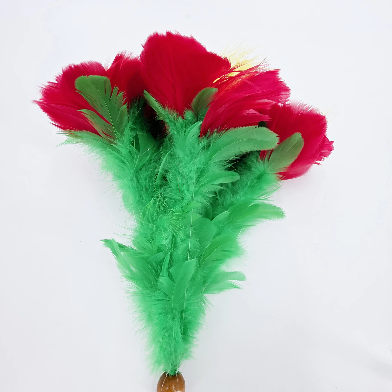 Nodding Feather Flowers الخدع السحرية - 5 زهور الرقص المتحركة التفاعلية للمرحلة عن قرب أداء التحكم عن بعد الدعامة