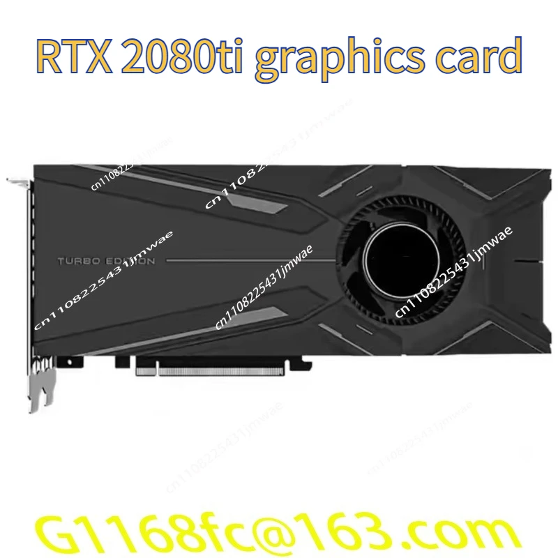 Popular RTX 2080 TI High Graphics Memory 22gb AI Graphics Card for