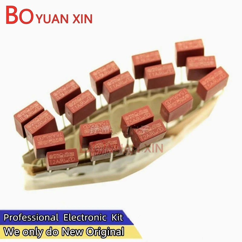 20PCS 392 Square Fuse 250V  8.5*4 Slow Break T0.5A 1A 2A 2.5A 3.15A 4A 5A 6.3A 8A 10A