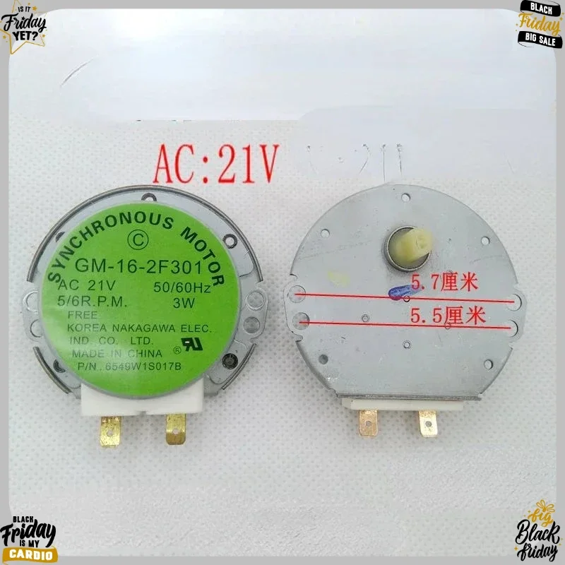 WZ-1Pcs For LG Microwave Oven Parts Turntable Motor GM-16-2F301 AC21V
