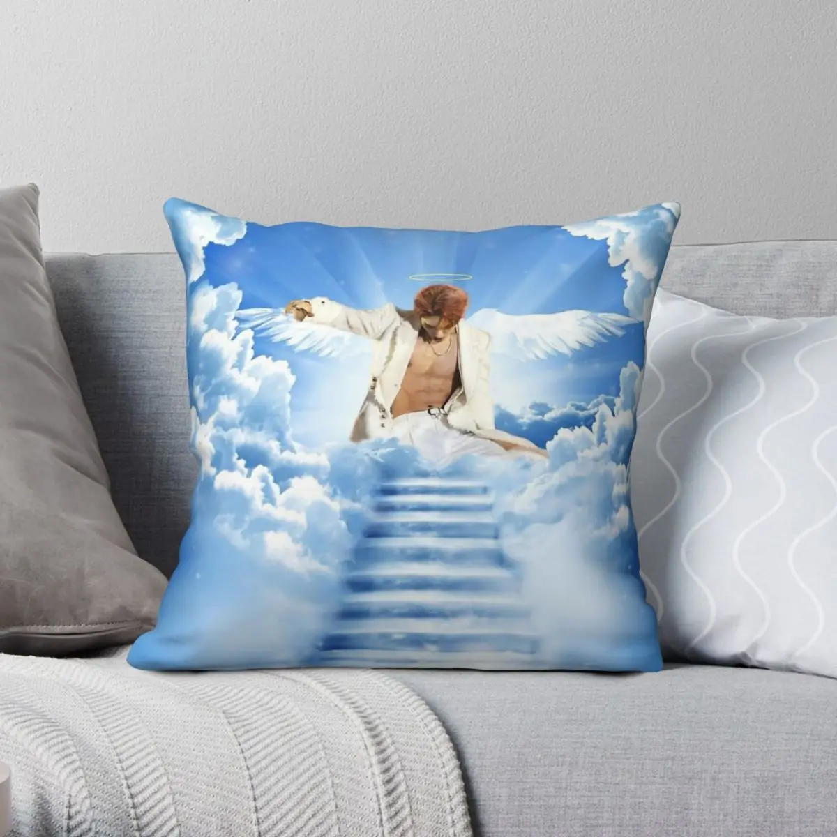 Song Min-gi Mingi Holy Middies Square Pillowcase Polyester Linen Velvet Pattern Zip Decorative Pillow Case Room Cushion Case 18