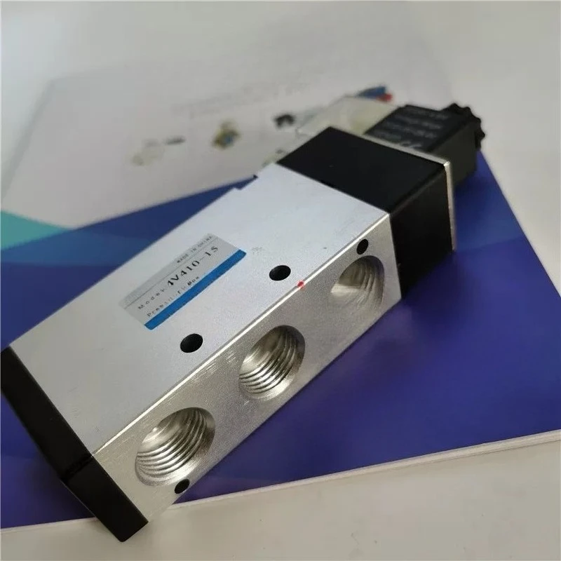 Boutique/ordinary solenoid valve 4V410-15 AC220V DC24V two-position five-way directional valve