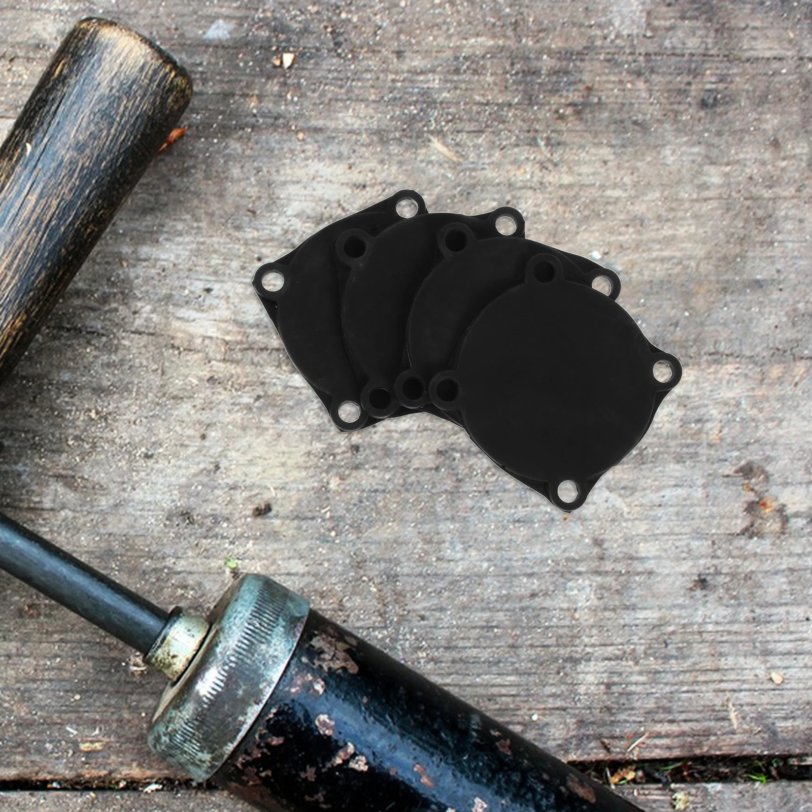

4pcs Air Compressor Switch Gaskets High-Temperature Resistant Rubber Pads Reusable Sealing Cushions For Industrial Outdoor Use