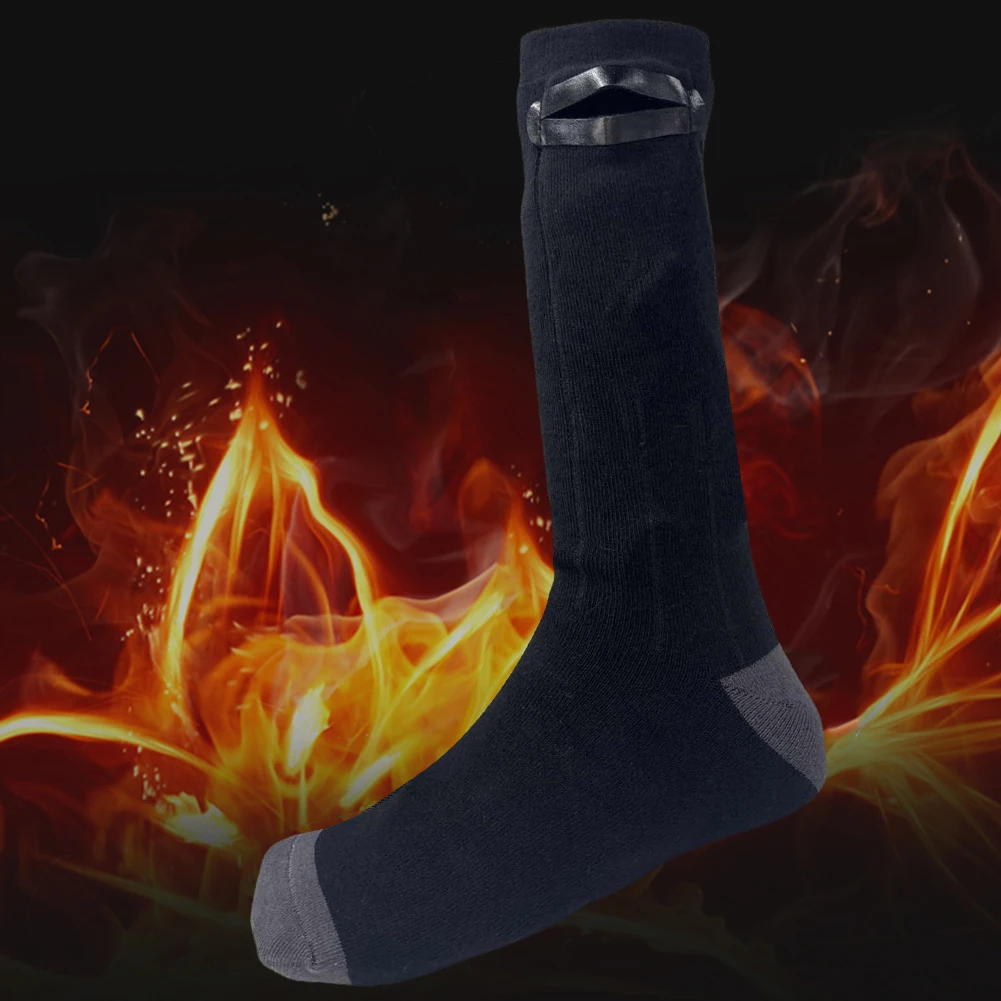 

Унисекс термоизолированные носки, моющиеся, электрические, с подогревом, эластичные, утолщенные, зимние, для активного отдыха, незаменимые.