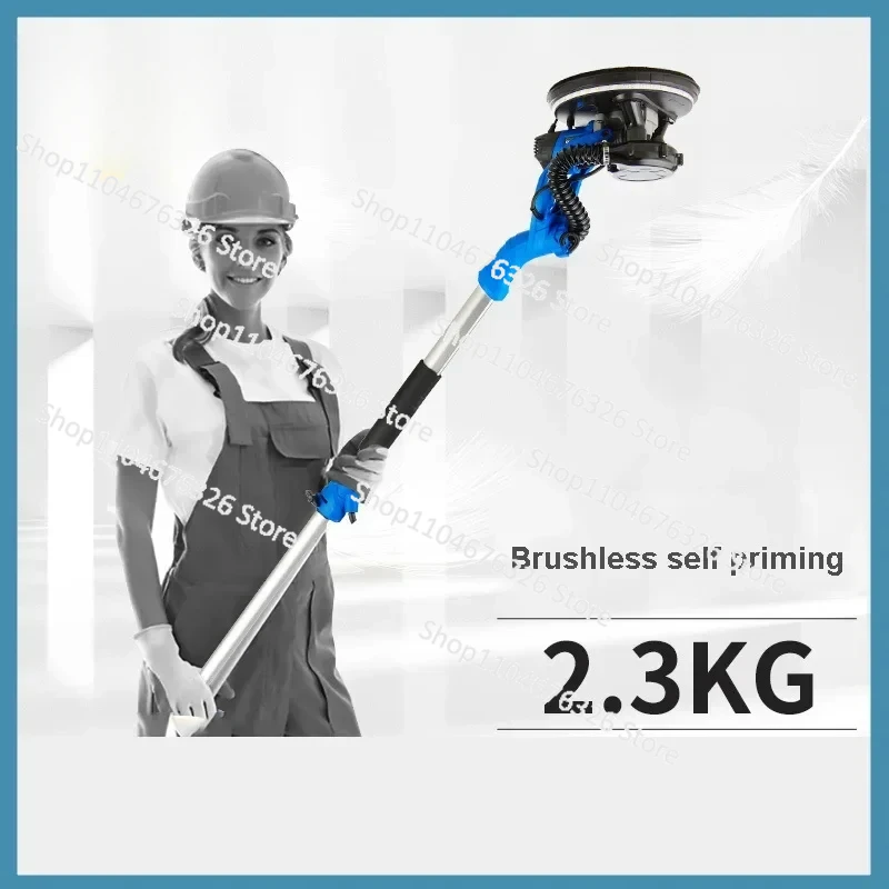 

Wall Grinder Putty Powder Polishing Long Pole Wall Polishing Machine Sandpaper Machine Light Strip Illumination Equipment
