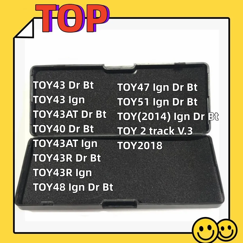 

Lishi 2 in 1 Tool TOY43 TOY43AT TOY43R TOY47 TOY51 TOY2014 TOY2018 TOY2 TOY48 TOY40 for toyota