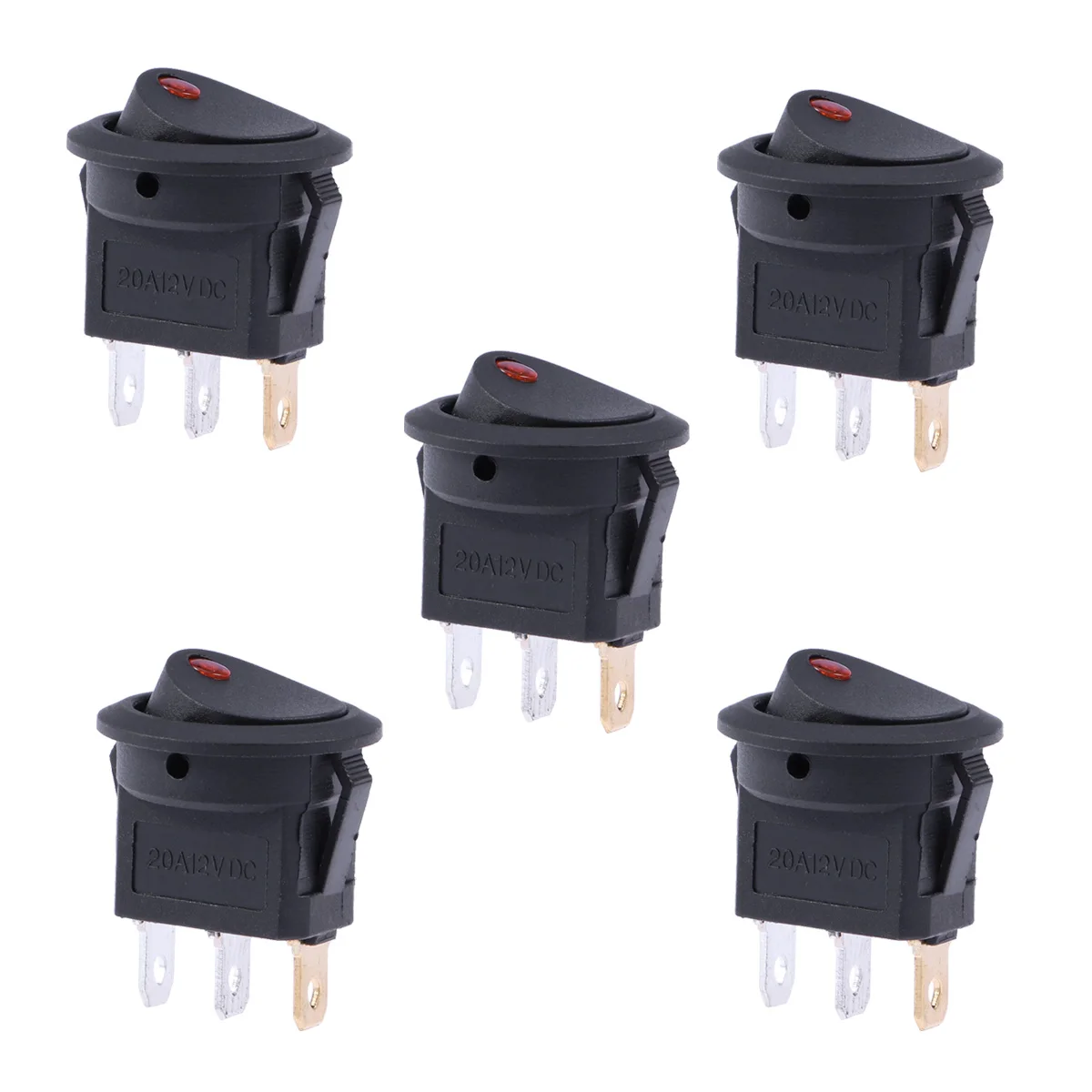 

12V push button 3 pin push button 12V LED 12V car