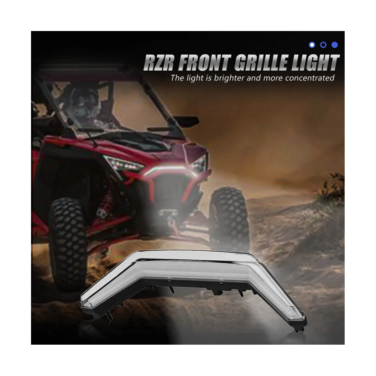 UTV LED Front Accent Light for Polaris RZR PRO XP / 4 2020-2023