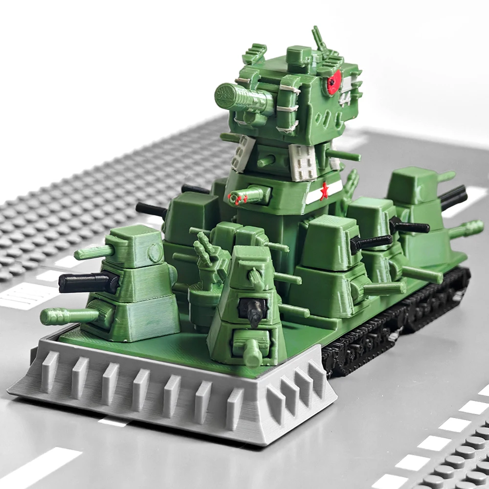 3D Printed KV‑44M Super Heavy  - Model Kit Fantasy ulasan dan harga