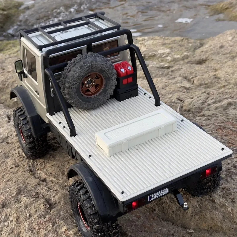 

Плоский грузовой бокс с защитной ролл-клеткой для радиоуправляемого краулера CROSSRC EMO NT4 в масштабе 1/10, запчасти для тюнинга, быстрая установка