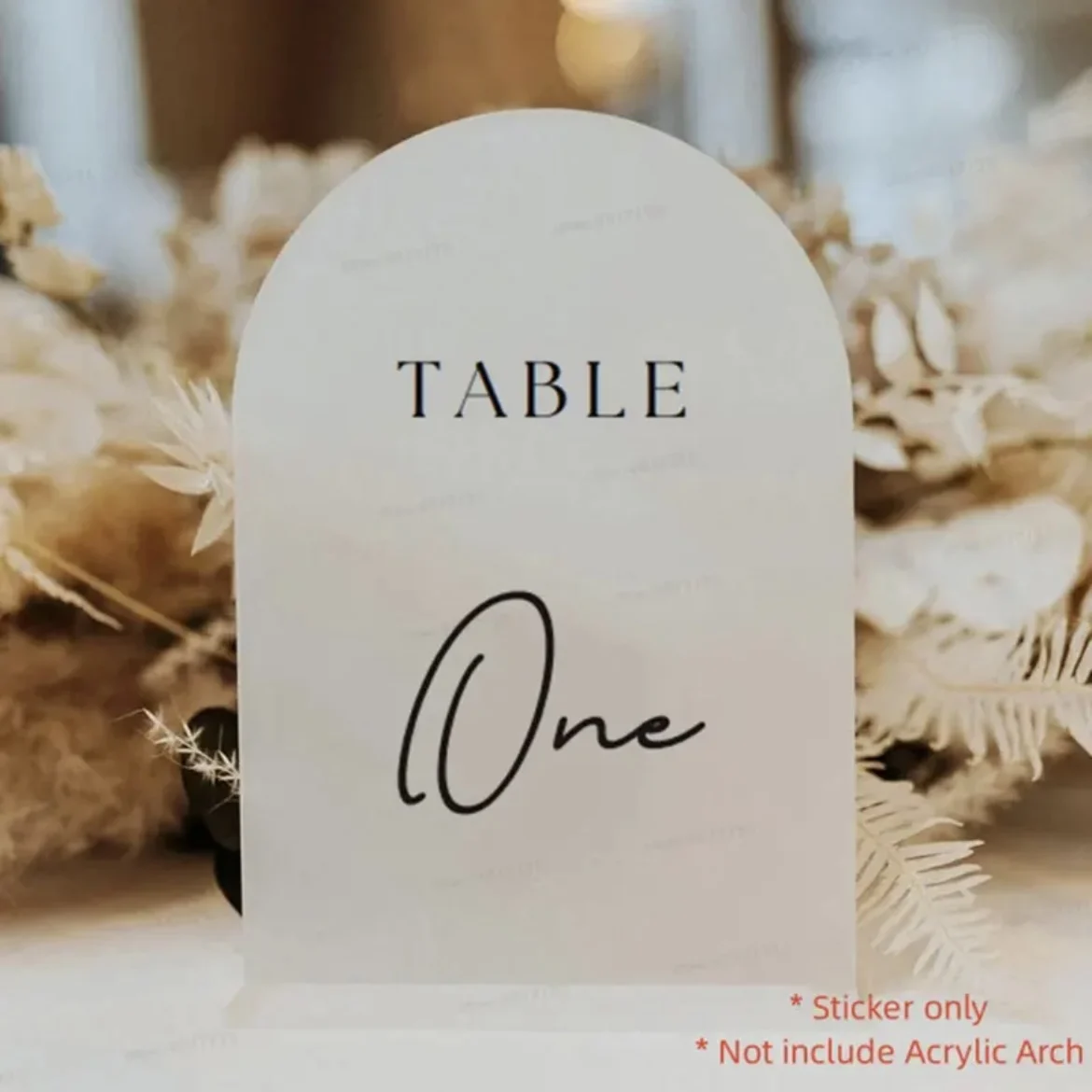 الزفاف ملصق حائط من الفينيل الجدول مخطط ملصق لرقم الجدول المزهريات بطاقات نظارات زجاجة 10 سنتيمتر