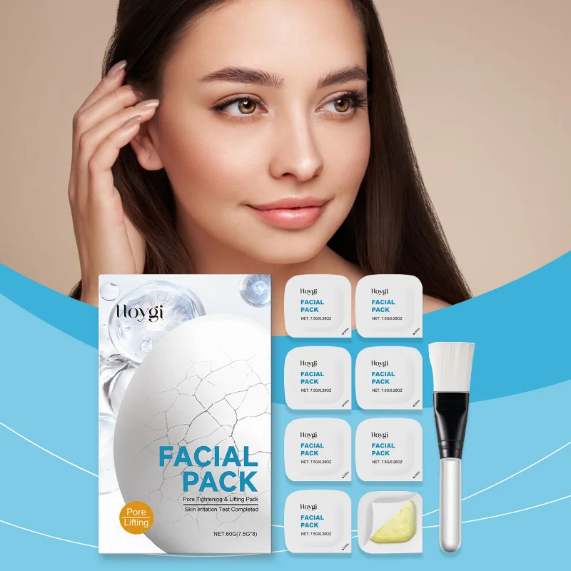 

Firming & Smoothing Single-Use Application Mask - Moisturizing, Cleansing, Nourishing & Hydrating Facial Care Treatment Mask