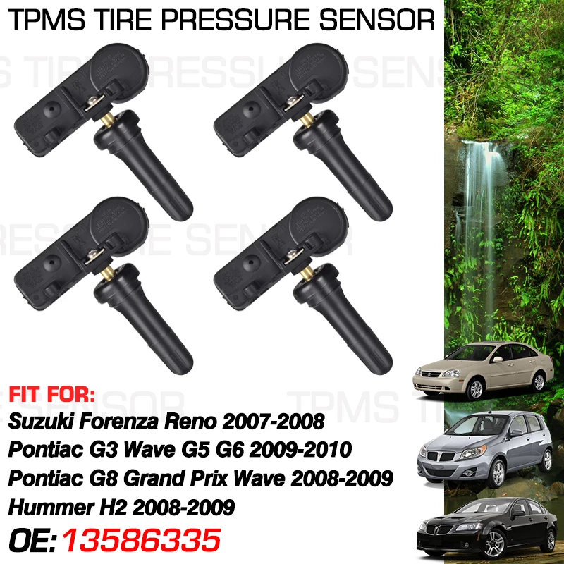 315MHz 13586335 13581558 For Suzuki Forenza Reno Pontiac G3 Wave G5 G6 G8 Grand Prix Hummer H2 Car Tire Pressure Monitor Sensor