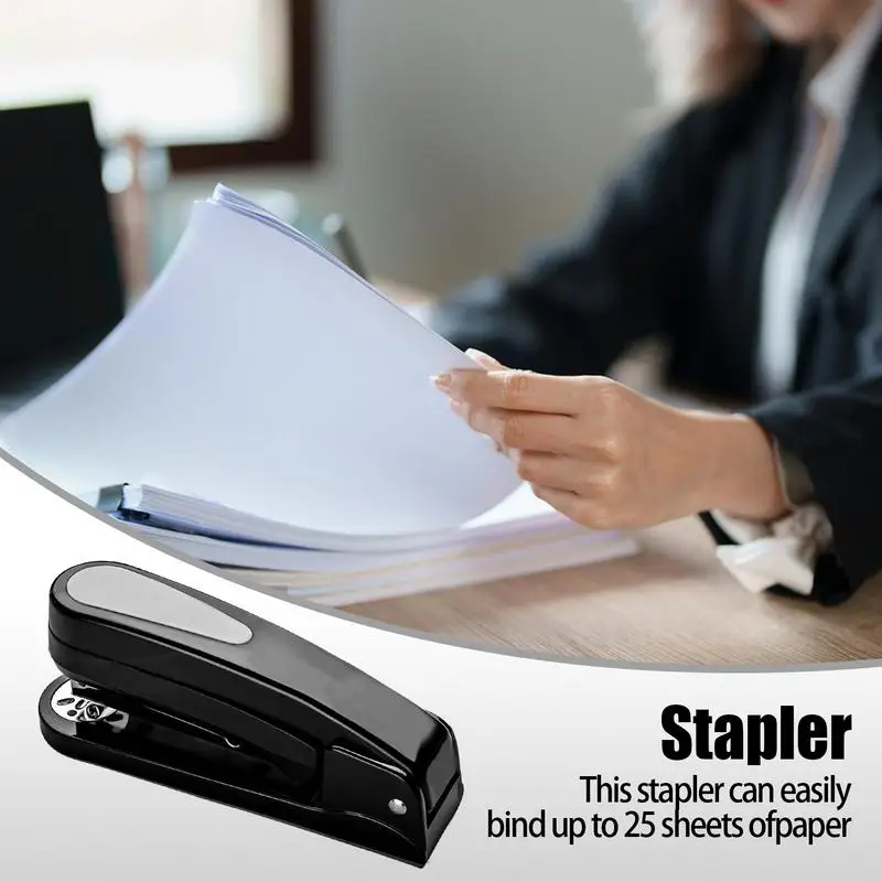 Business Stapler Manual Offices Desk Commercial Stapler Easy To Load Ergonomic Heavy Duty Stapler For School Offices