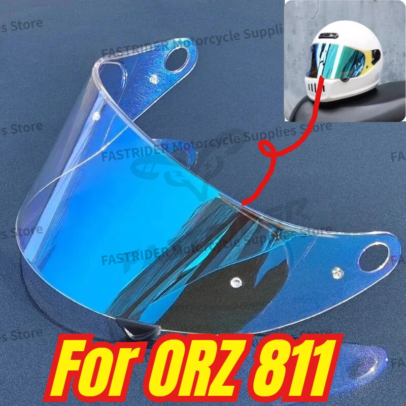 

ORZ 811 Retro Universal Helmet Lens UV Helmet Mask Windshield Glass Windproof High Definition