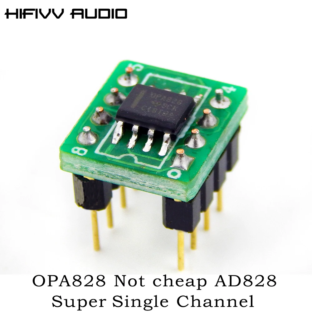 

Усилитель OPA828 Super OP для Hi-Fi аудиоусилителя, чип с интегральной схемой повышения температуры, одиночный операционный усилитель SOP8 SOIC8 OP AMP, недешевый AD828