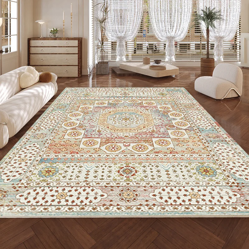 

Vintage Persian Carpet Turkish Ethnic Style Carpet Living Room Carpet Hotel Homestay Fully Carpeted