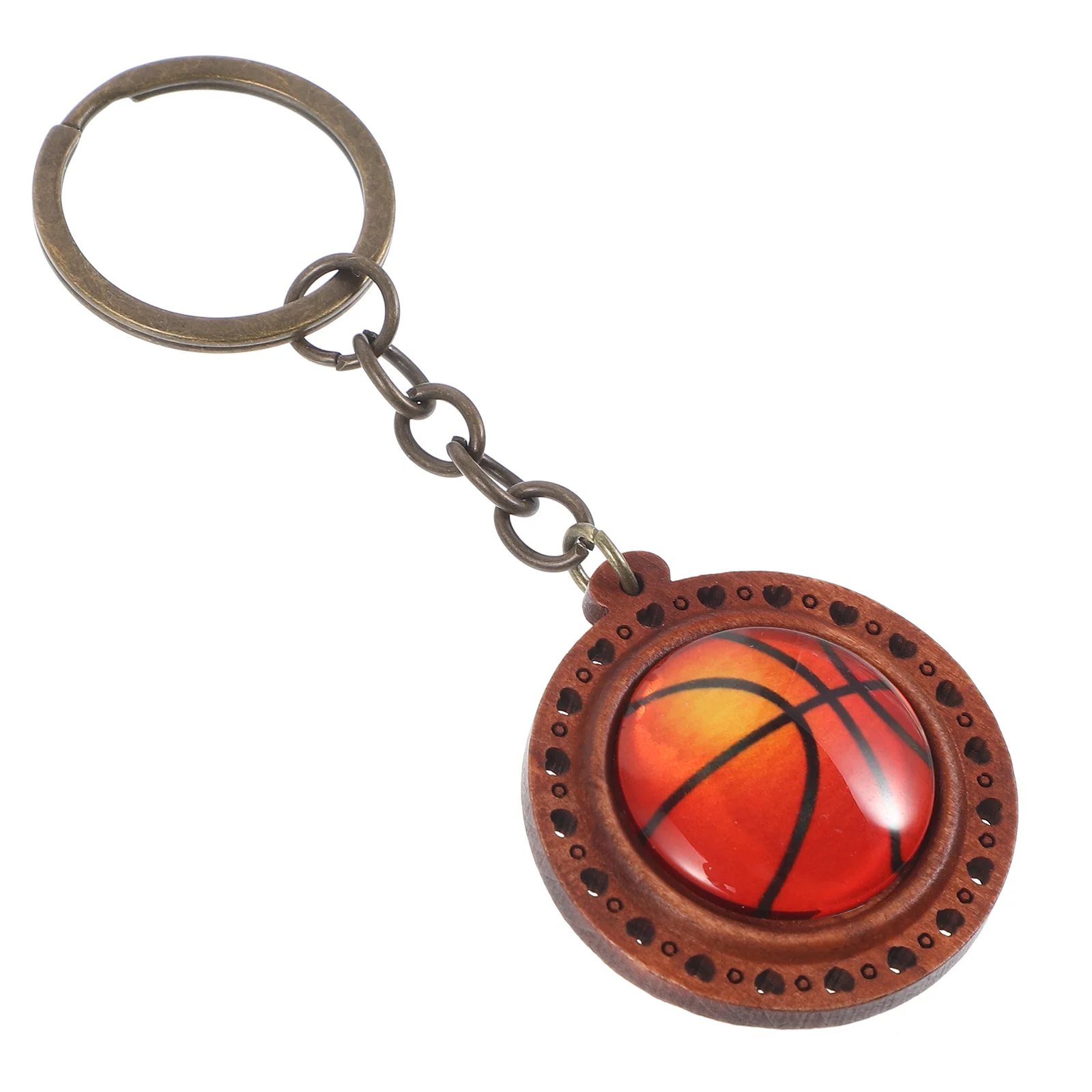 

Sports Key Chain Basketball Lover Keychain Pendant Ornament Mini Soccer for Boys Fob Small Creative Keyrings