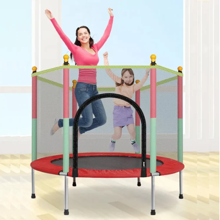 

Gymnastic Indoor Jumping Bed Outdoor Kids and Adult Exercise Fitness Mesh Mini Trampoline