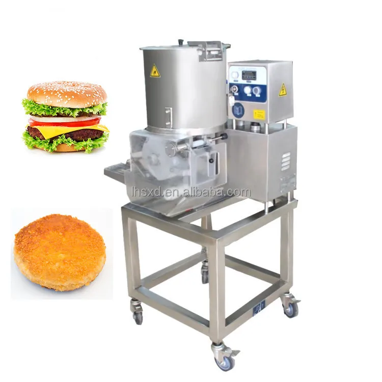 Automatic Jamaican Patty Making Machine / Hamburger Patty Former / Burger Maker Forming Equipment