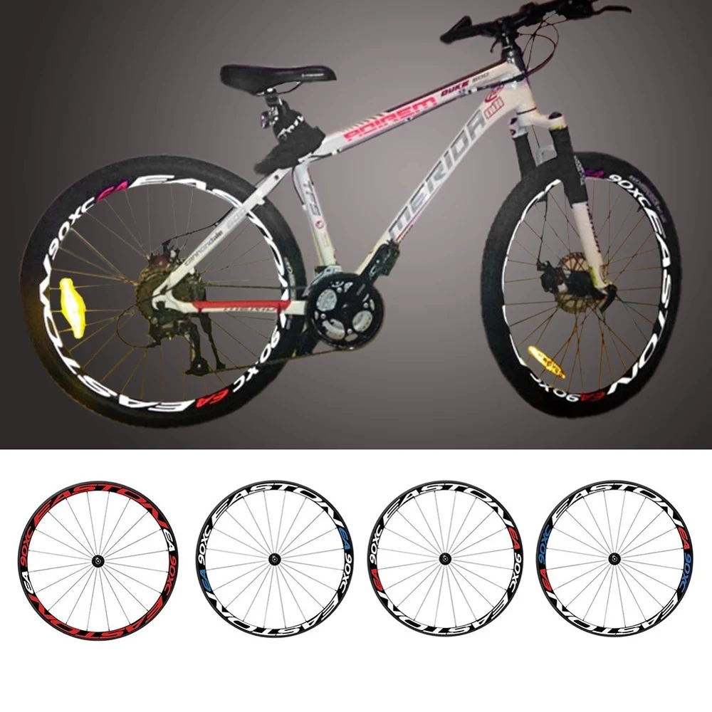 

Bicycle Part Bike Wheel Stickers Multicolor MTB Bike Bike Wheel Rims Bicycle Stickers Bicycle Rim Decals Reflective Stickers