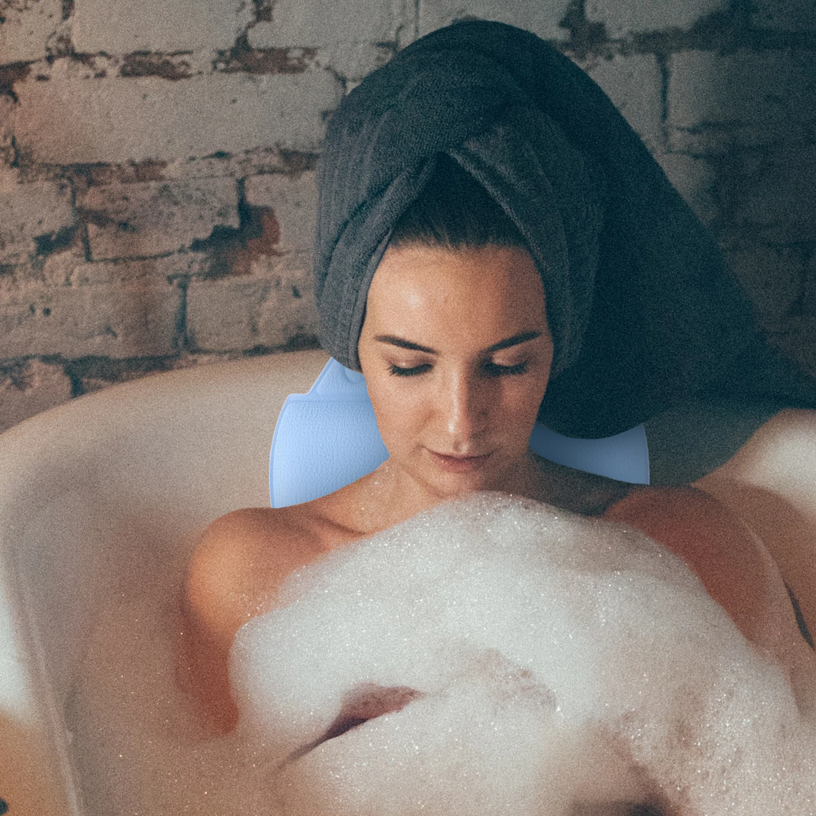 

Bathtub Pillow Headrest Bathroom Accessories PVC Foam Cushion Nonslip Design Easy Clean Bath Tub Support Relaxation Spa