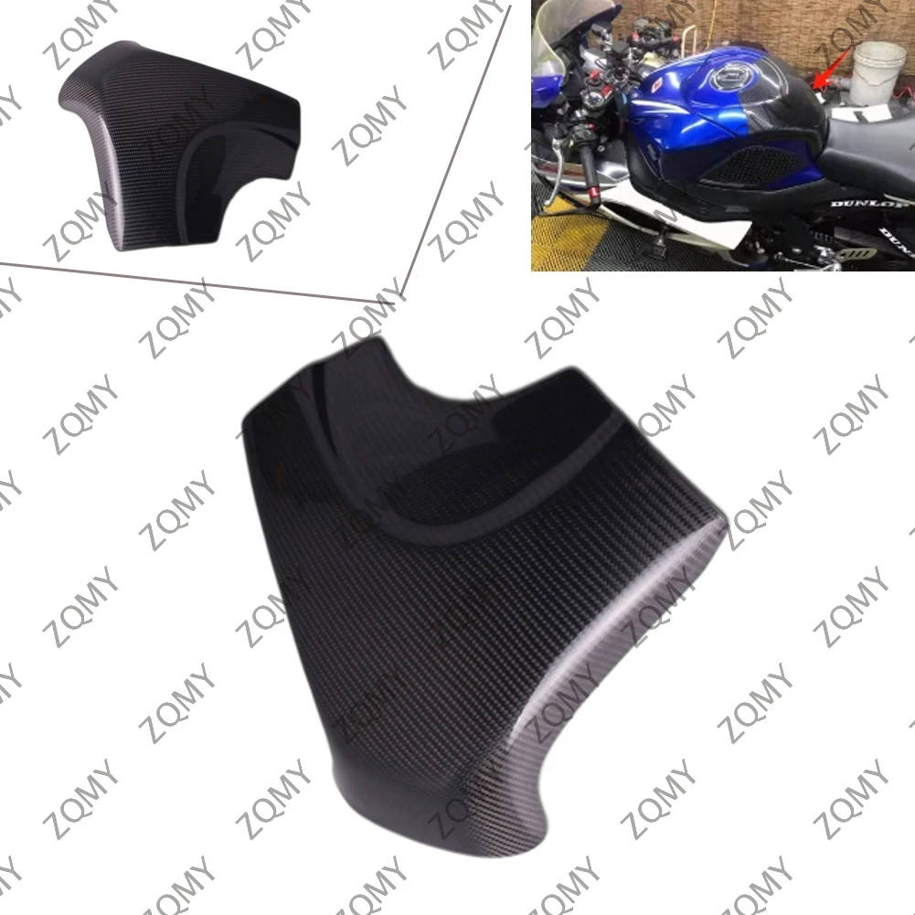 Motorcycle Carbon Fiber Fuel Gas Tank Cover Protection Guard for Suzuki GSXR 1000 K7 2007 2008