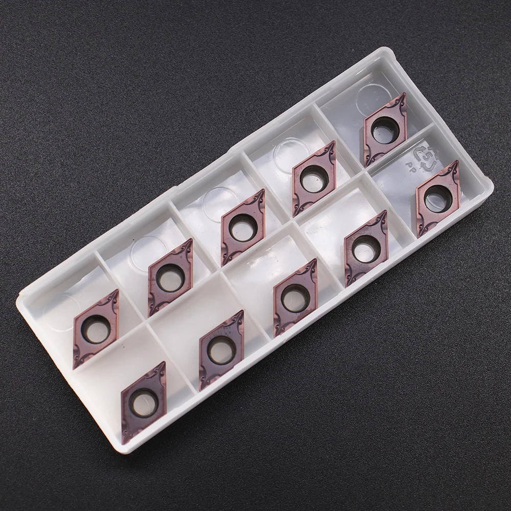 Insertos de carburo DCMT11T304 TM1 1125, cortador de torno CNC de corte de cuchilla de alta calidad, herramienta de torneado interno de acero inoxidable